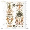 medallion, medallions, antique, flower, flowers, decoration, decorations, ornament, ornaments, R027